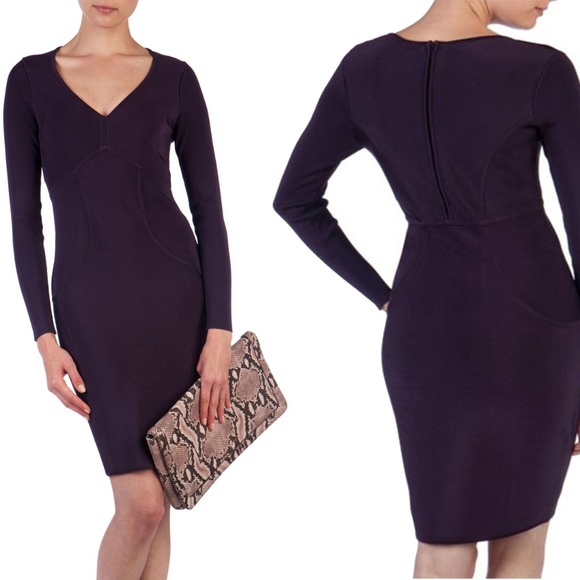ted baker plum dress